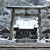 竹田神社の雪景色