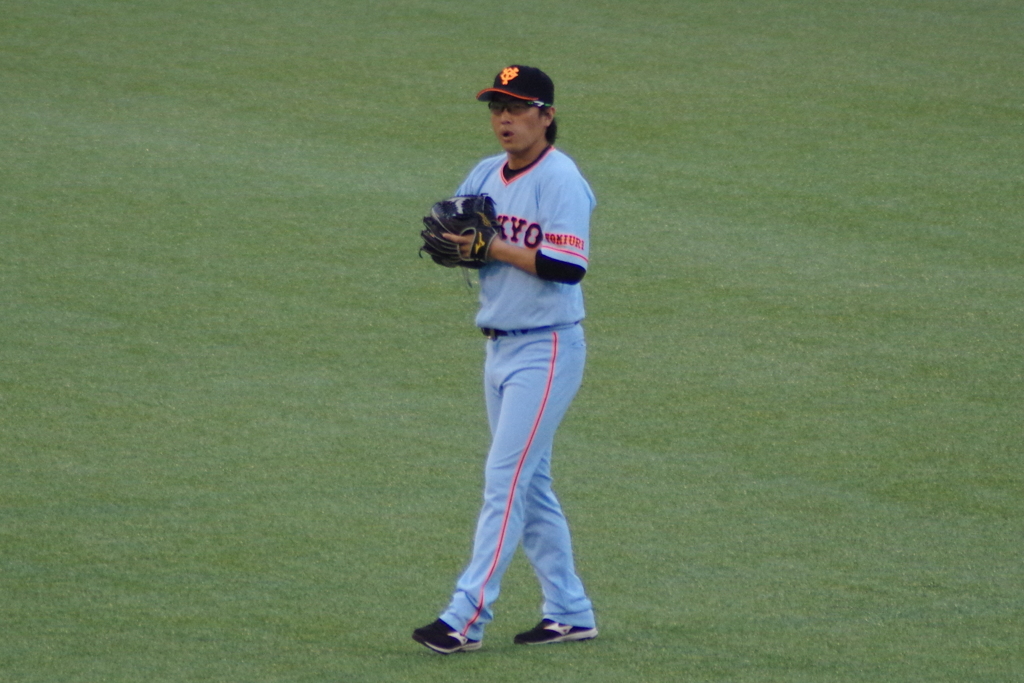 巨人長野選手