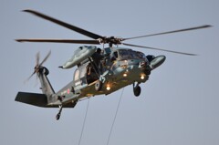 航空自衛隊ＵＨ６０Ｊ　救難ヘリコプター　風神部隊