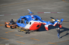 ＪＡ１０４Ｗ　大分県防災ヘリ　とよかぜ