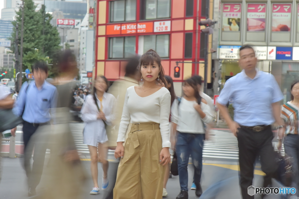 西新宿お散歩ポートレート