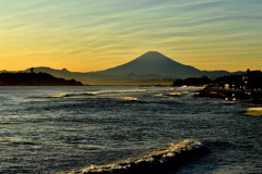 湘南の夕景