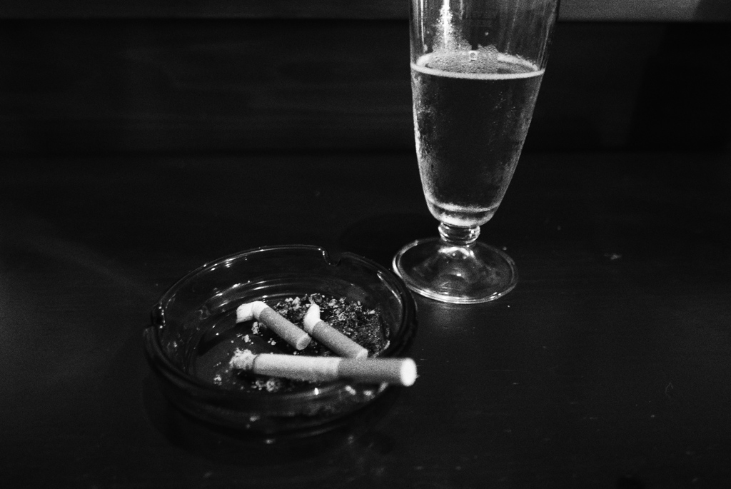 煙草とビール