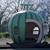 スイカのバス停