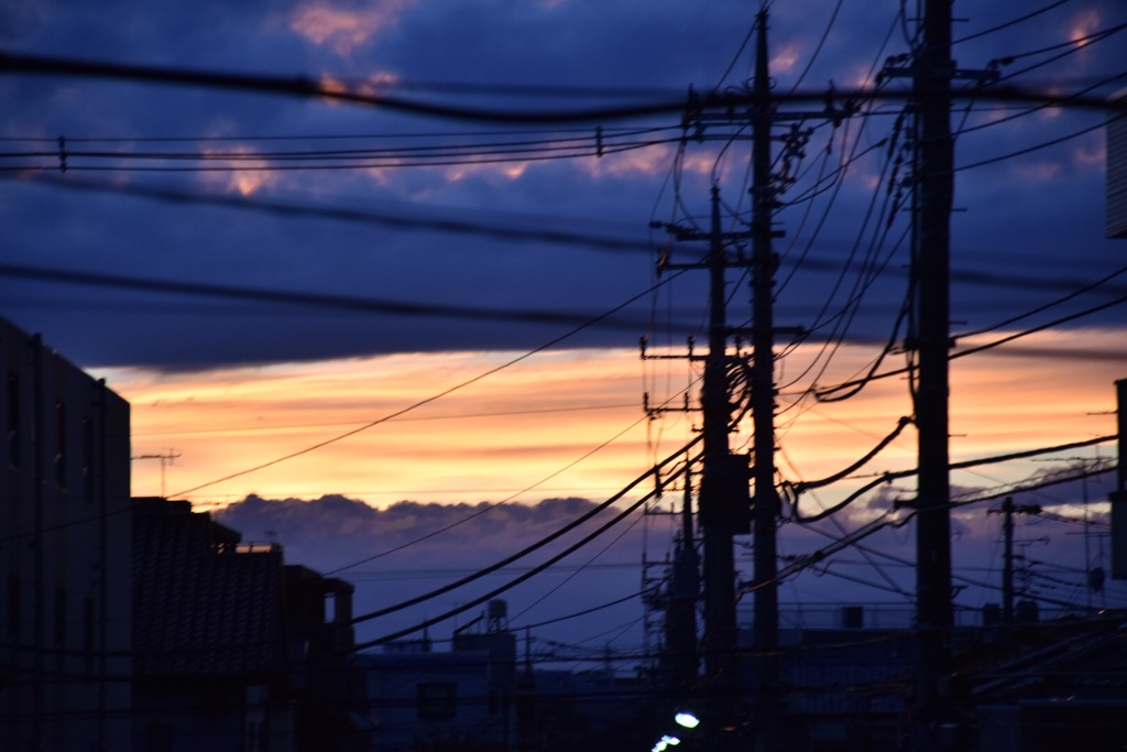 夕陽が綺麗でした☆彡