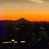 昨日の夕暮れ(*^_^*)