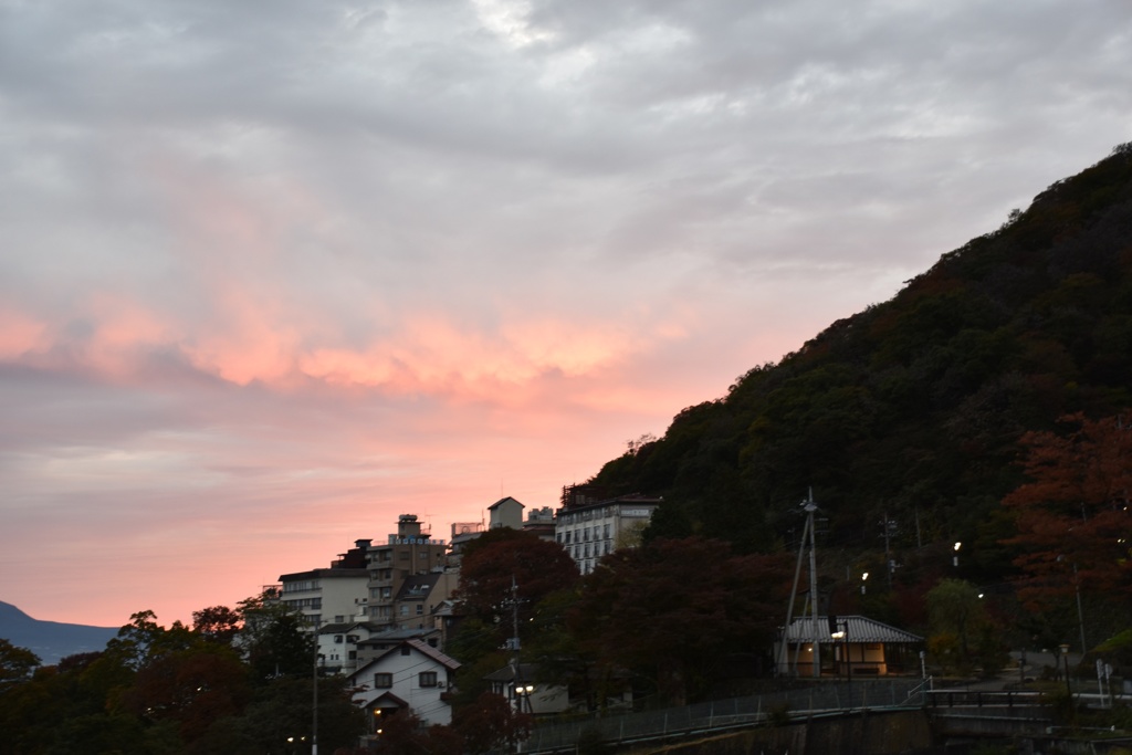 伊香保の朝陽❤️