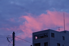ある町の夕焼け