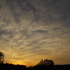 秋空の夕陽4