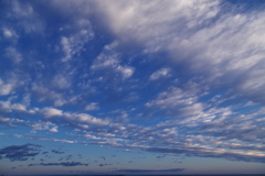 オホーツク海の朝の空！！