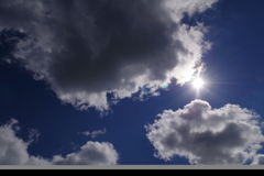 太陽･青空･雲
