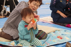 靴を褒めてます（笑）