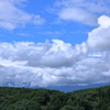 今年の夏！希少な青空