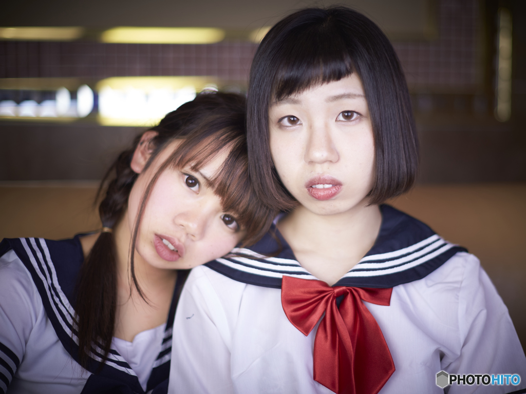 キュートG＆ロリ子　寄り添う