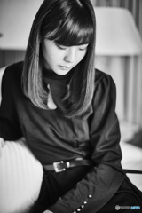 少女A　B&W 1