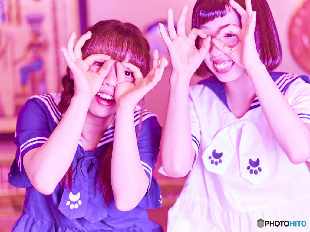 キュートG＆ロリ子　メガネ？