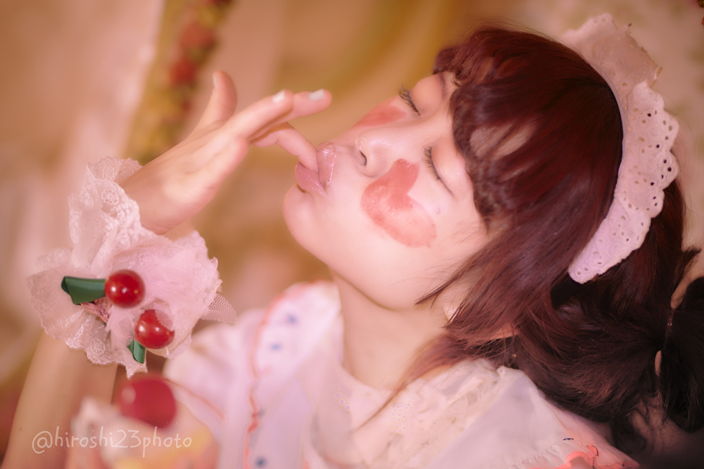 チェリーワンピを着てみた