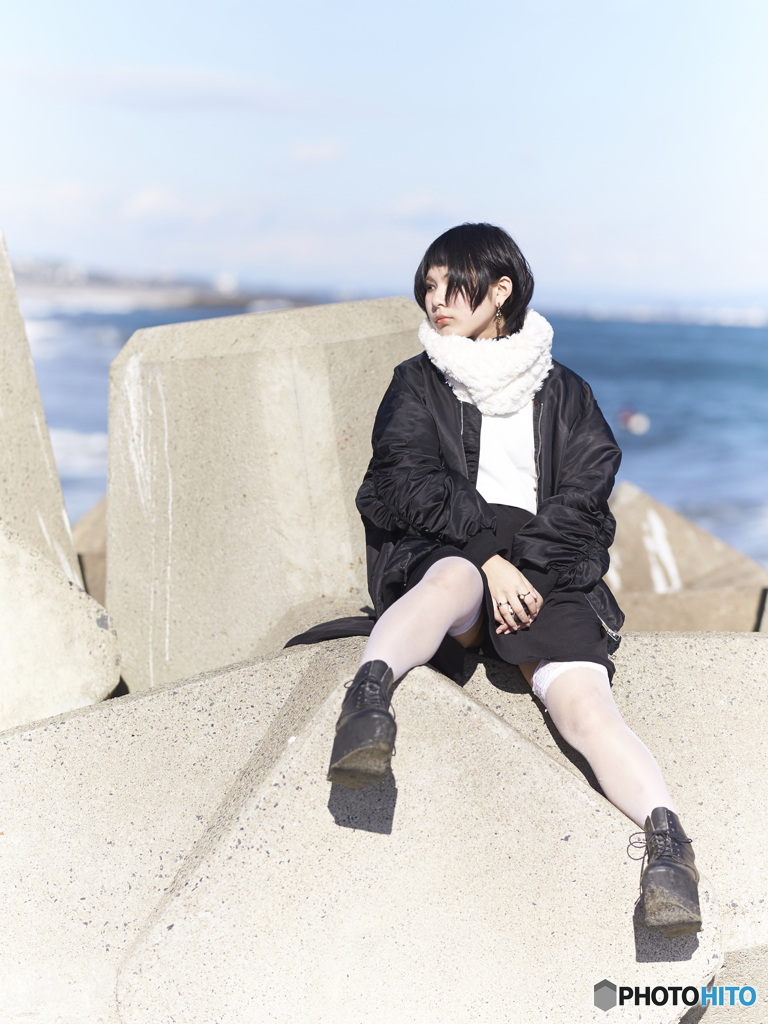 演劇部の女　ある浜辺3