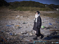 演劇部の女　ある浜辺