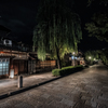 Night view of Gion Shirakawa Street