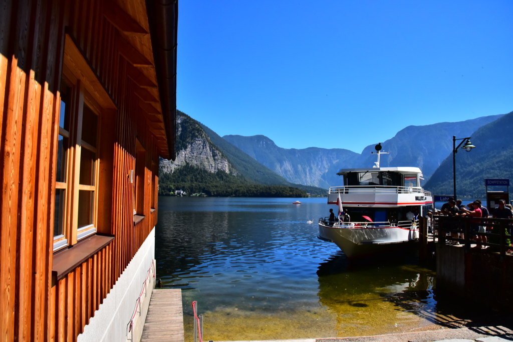 Boat in Hallstatt