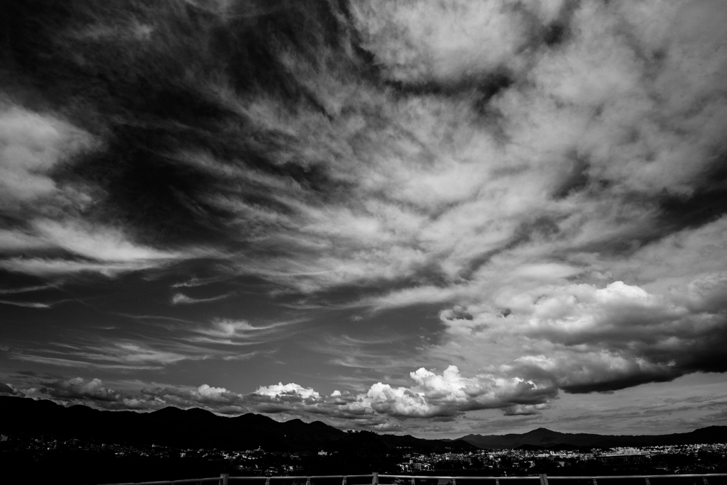 Magnificent Clouds from Horin-ji