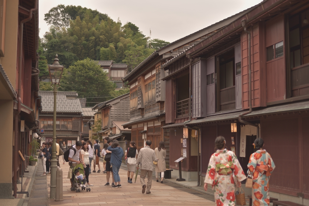 Higashi Chaya District in Kanazawa