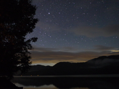 中禅寺湖夜明け前