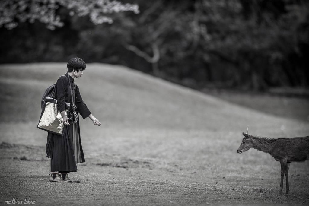 Rolleiflexな女性