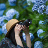 「この紫陽花が一番好き～」