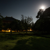 東大寺裏　満月の夜