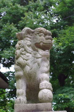 狛犬_片山北野神社