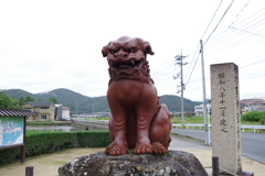 狛犬_吉備津彦神社