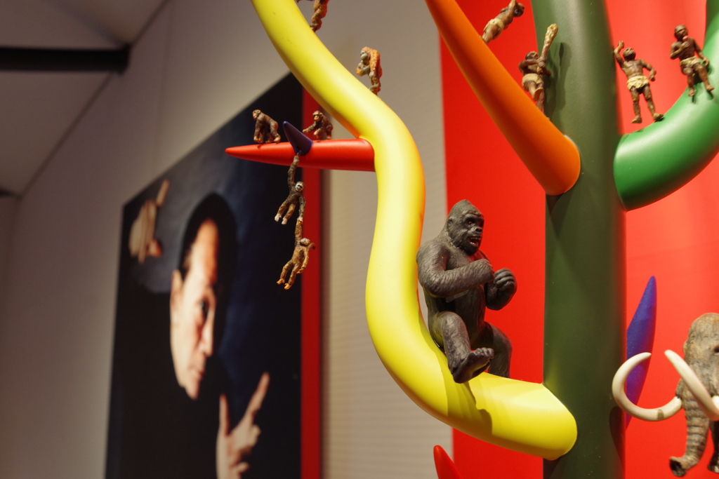 類人猿_「生命の樹」模型_岡本太郎記念館