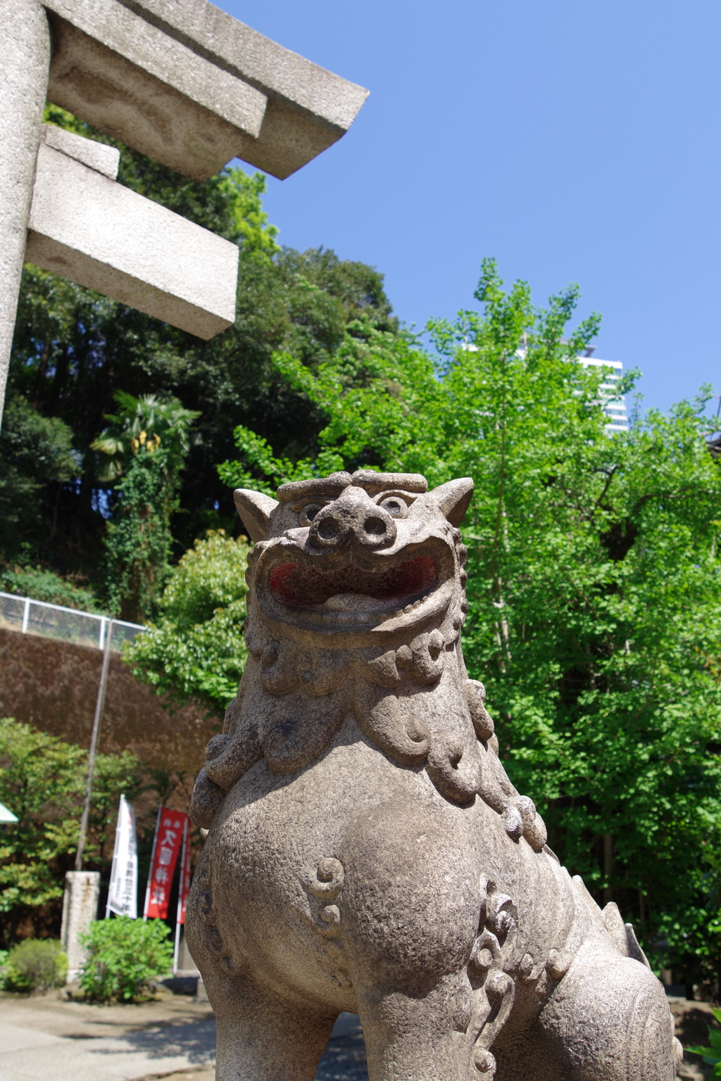 獅子_久國神社