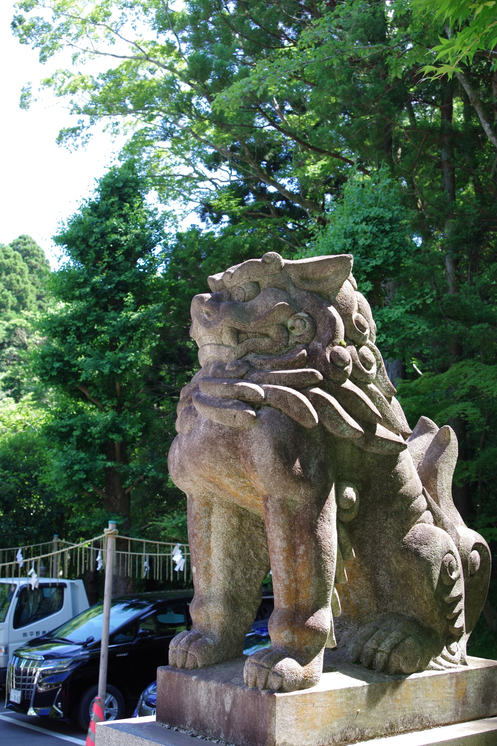 狛犬_香取神宮
