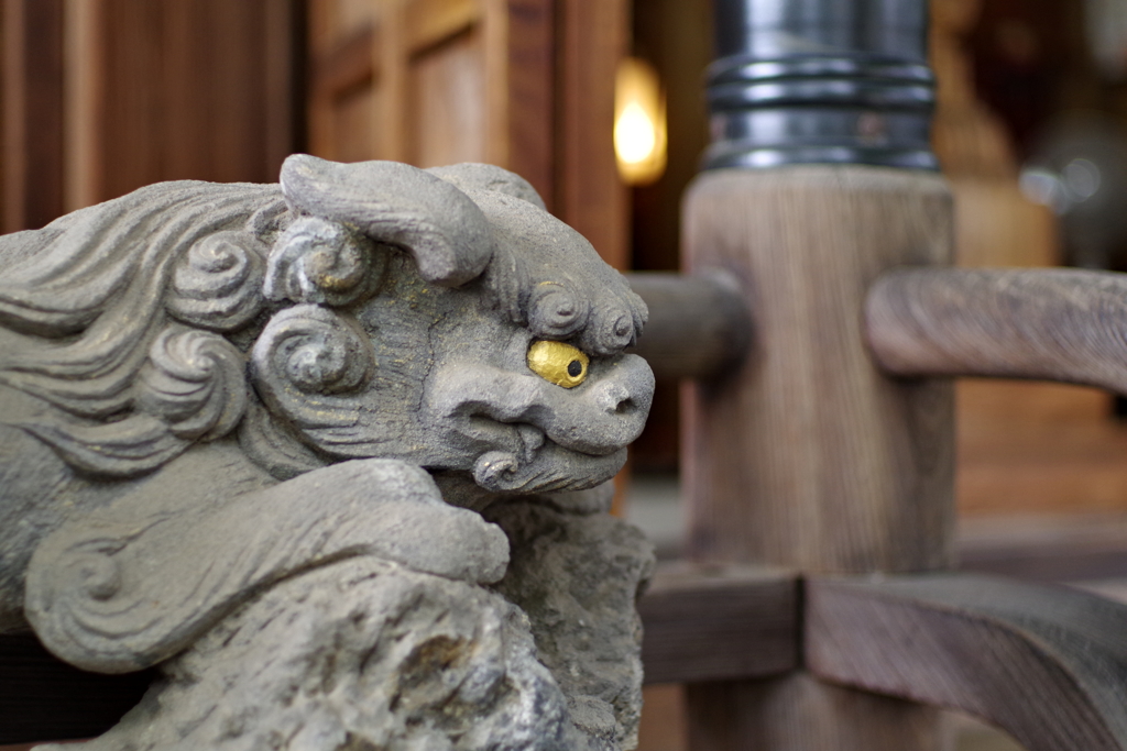 狛犬_田無神社
