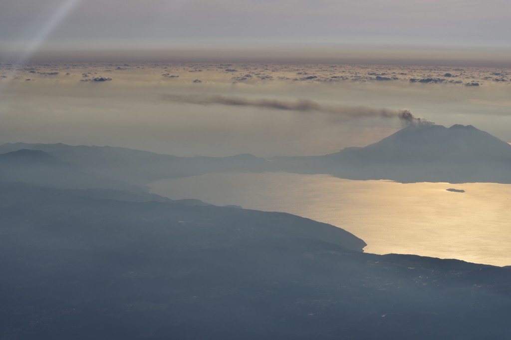 錦江湾と桜島
