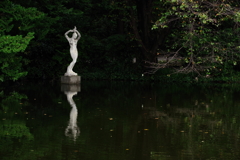 水浴び_神代植物公園