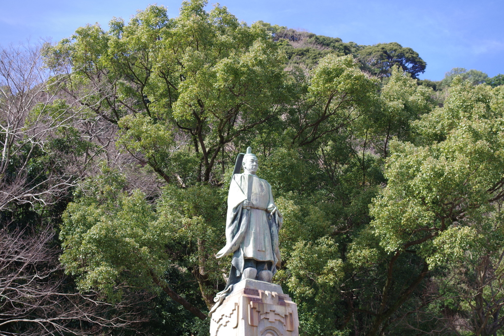 島津斉彬像_探勝園