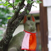 稲荷様の狐_田宮稲荷神社