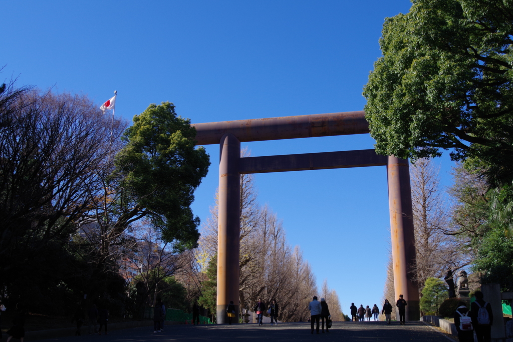 鳥居_靖国神社 by ことだま （ID：7399012） - 写真共有サイト:PHOTOHITO