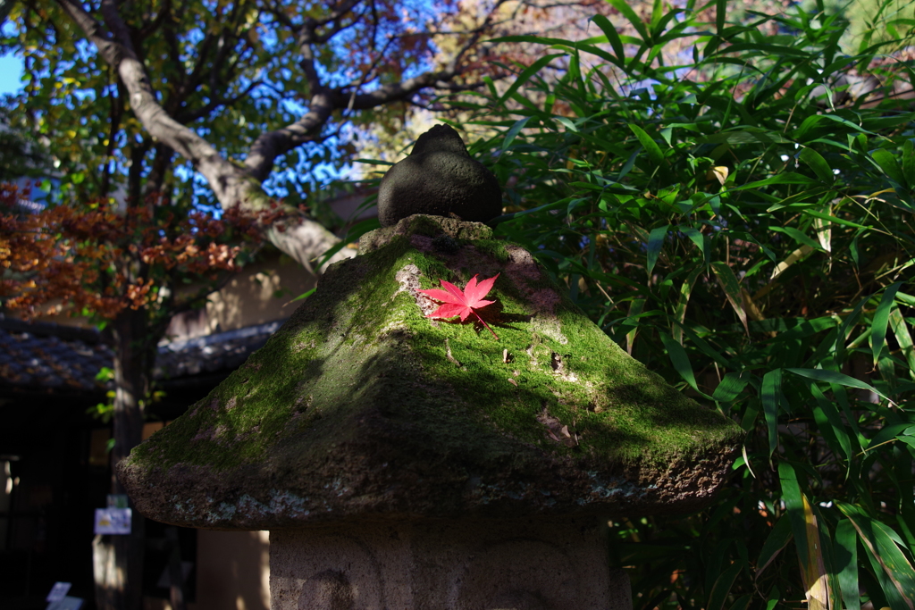石燈篭_林芙美子記念館