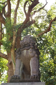狛犬_靖国神社