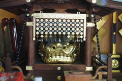 獅子頭_田無神社