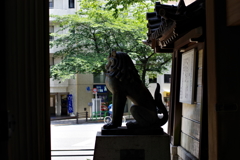 狛犬_靖国神社