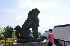 狛犬_武蔵御嶽神社