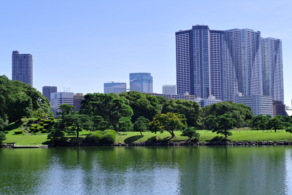 潮入の池_浜離宮恩賜庭園