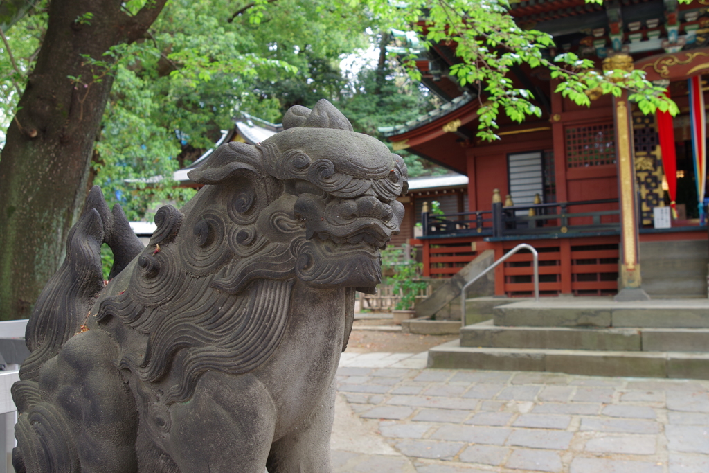 狛犬_王子稲荷神社