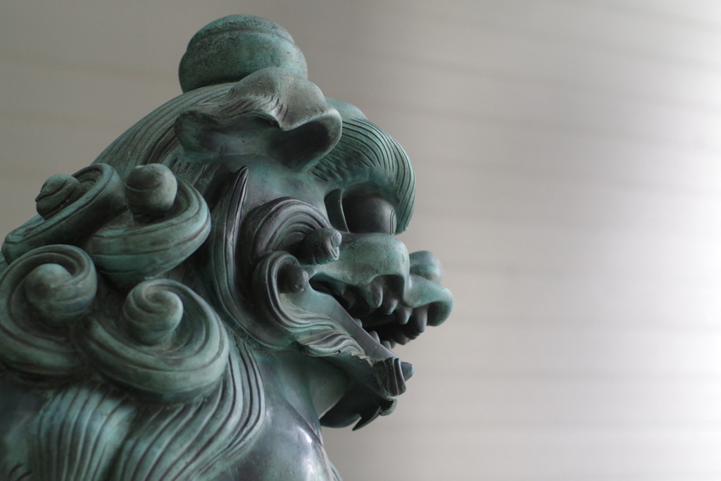 唐獅子_花園神社